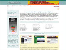 Tablet Screenshot of mofopoker.com